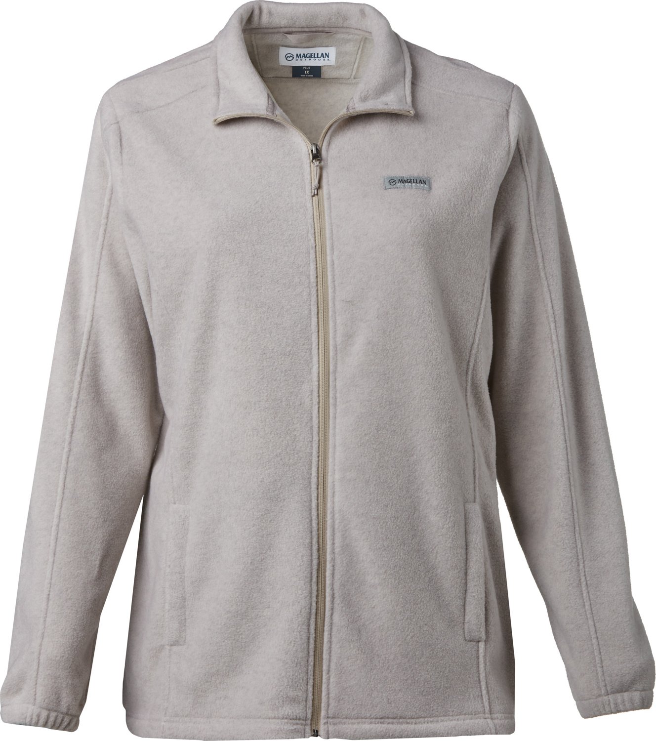 Magellan Outdoors Women's Arctic Fleece Plus Size Full Zip Jacket