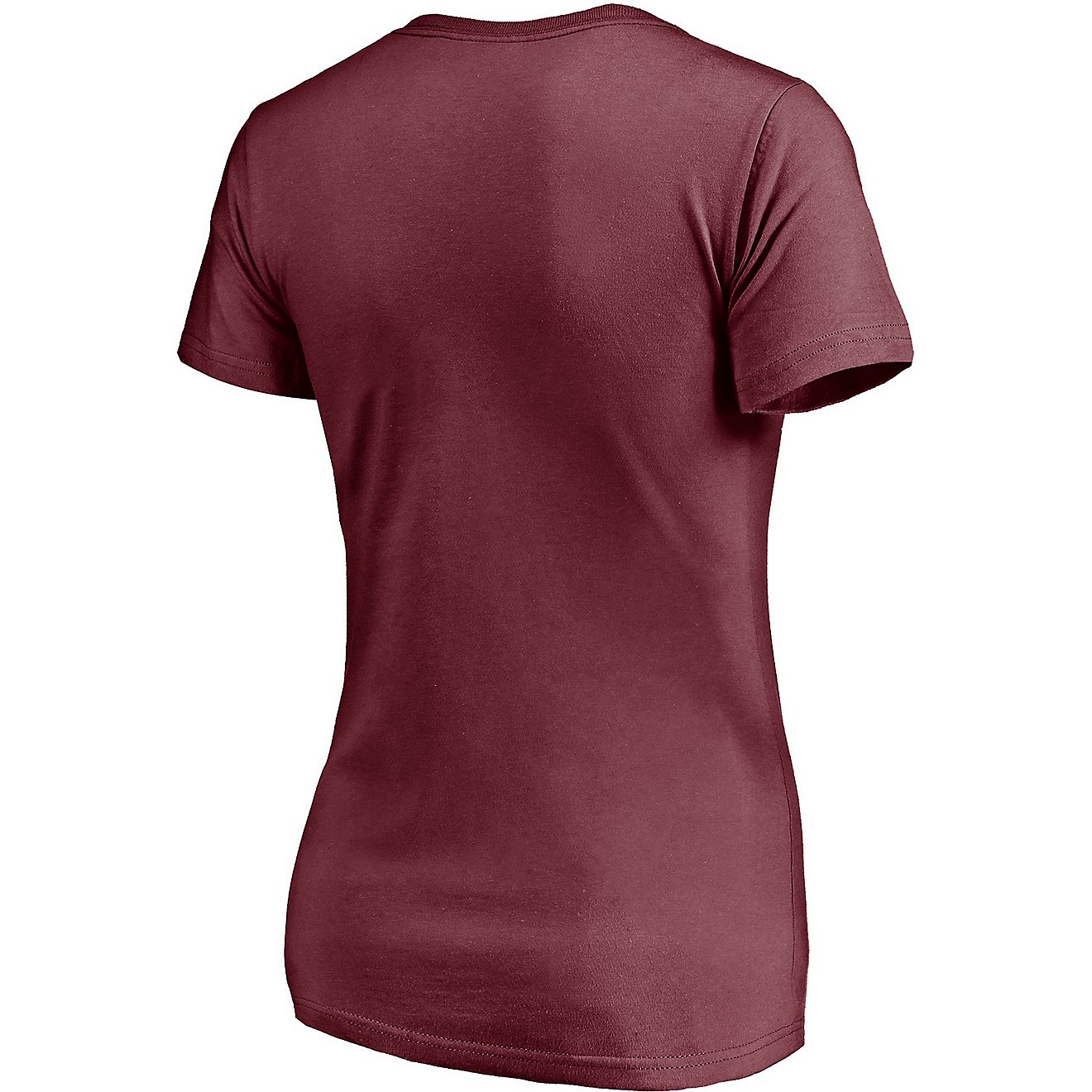 Fanatics Women's Texas A&M University Primary Logo V-Neck Short Sleeve T-shirt                                                   - view number 3