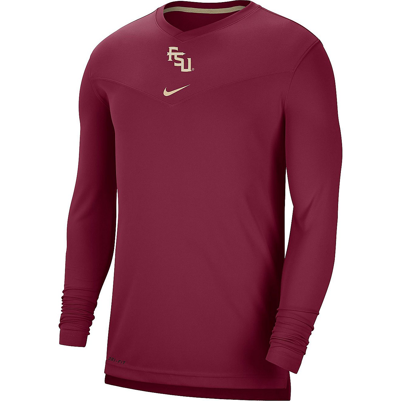Nike Men's Florida State University Coach UV Long Sleeve Top                                                                     - view number 1