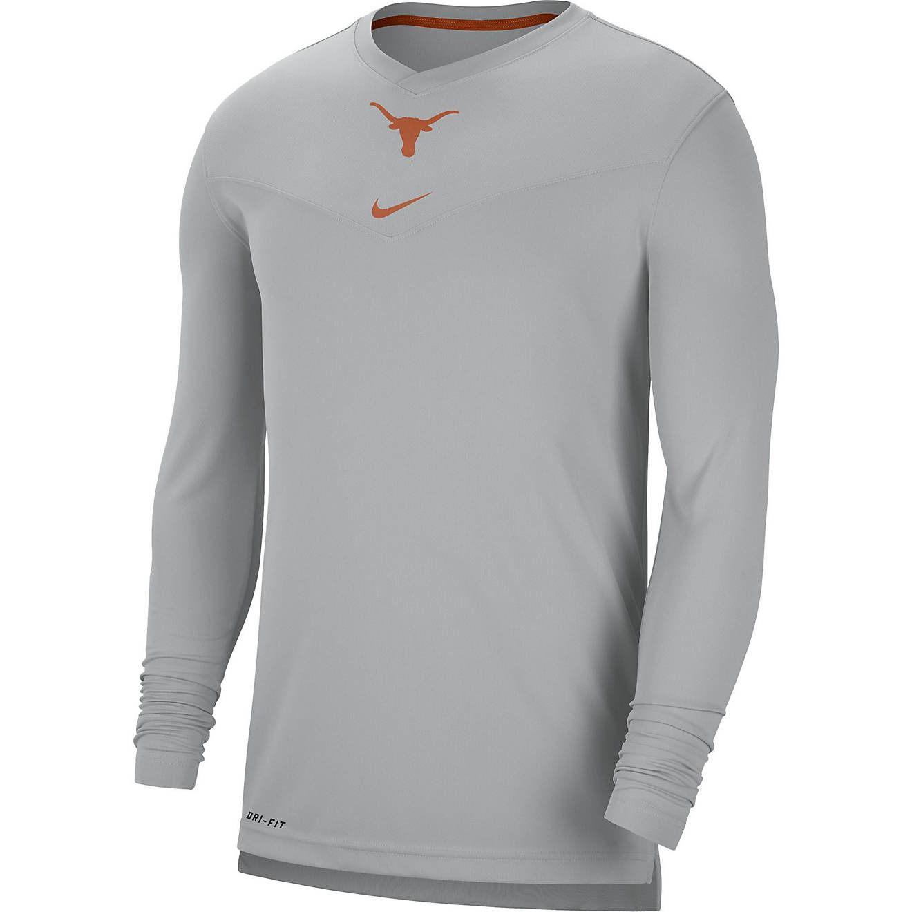 Nike Men's University of Texas Coach UV Long Sleeve Top                                                                          - view number 1