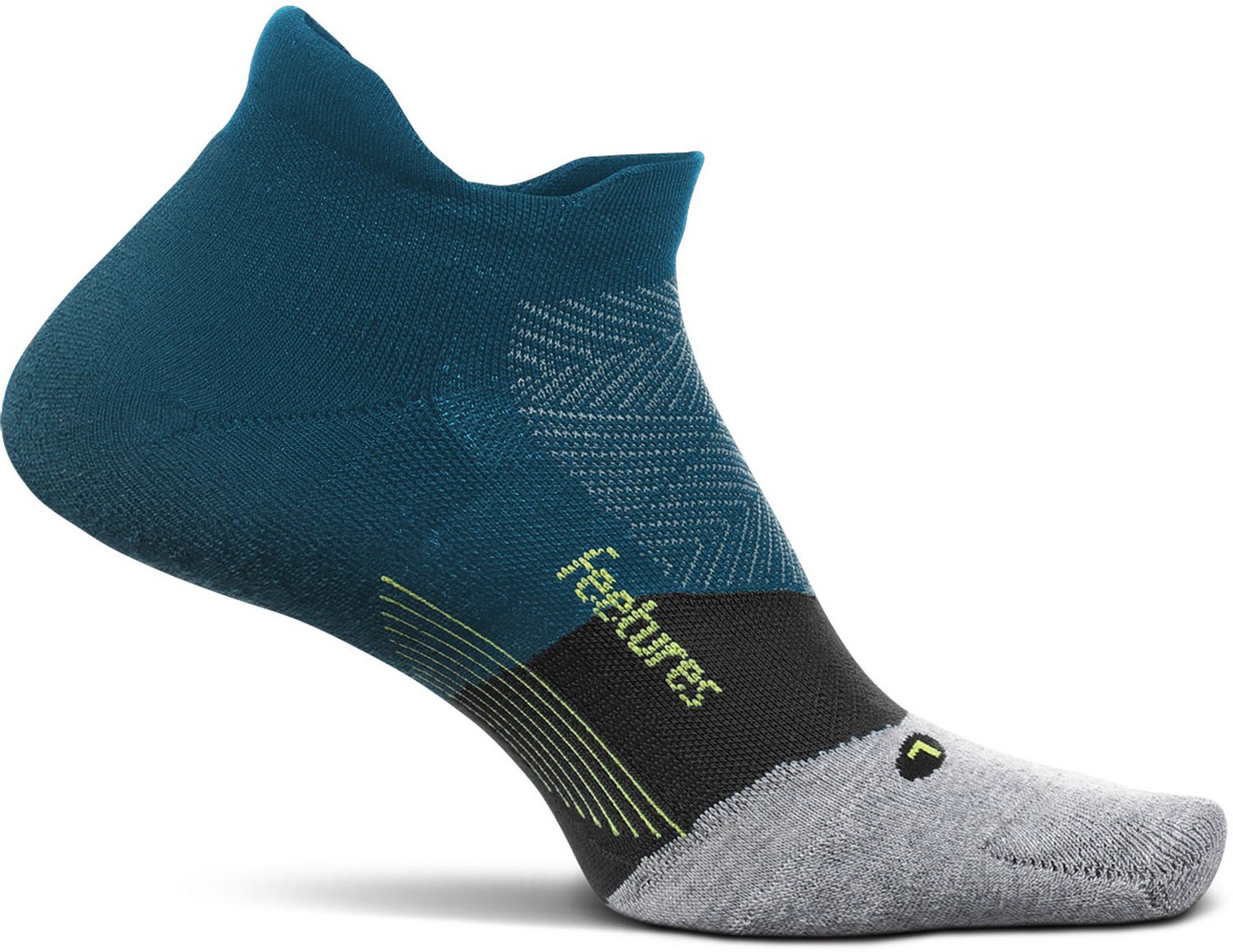 Feetures Elite Max Cushion No Show Tab Running Socks Academy