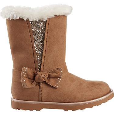 Magellan Outdoors Girls’ Glitter II Fur Boots                                                                                 