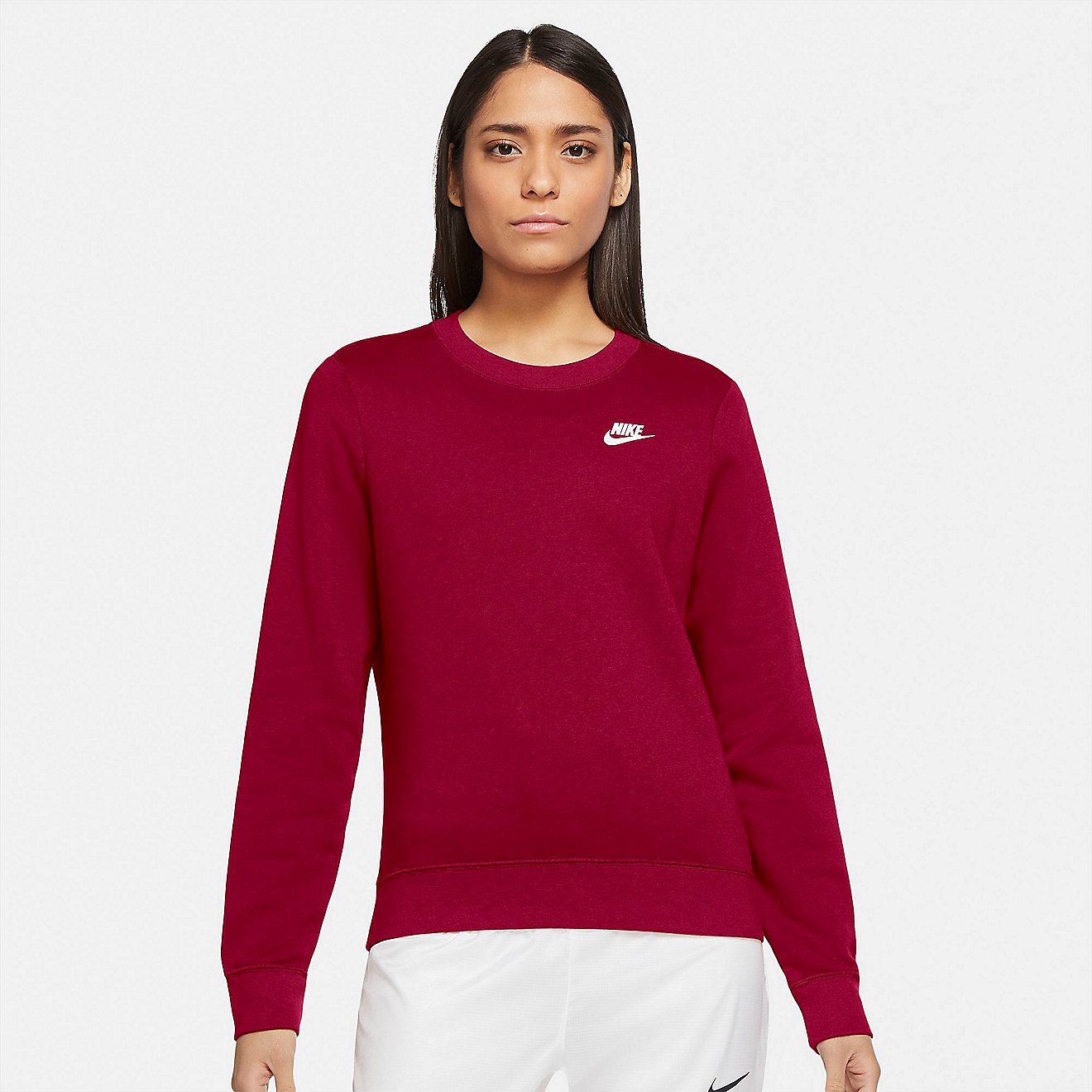 Nike Women's Sportswear Club Fleece Crew Sweatshirt                                                                              - view number 1