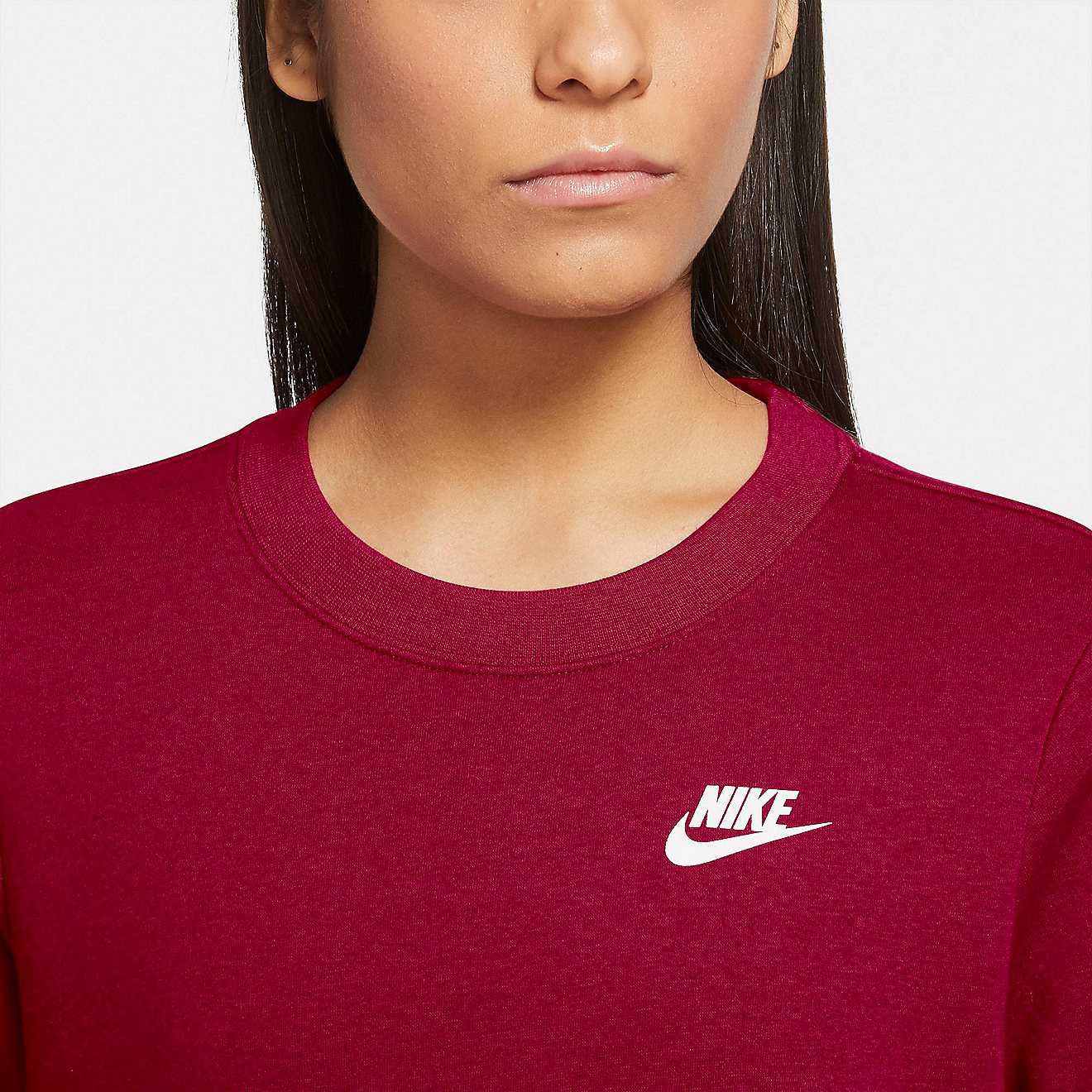 Nike Women's Sportswear Club Fleece Crew Sweatshirt                                                                              - view number 2