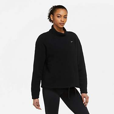 Nike Women's Therma-FIT Cozy Core Fleece Pullover Training Top                                                                  