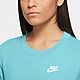 Nike Women's Sportswear Club Fleece Crew Sweatshirt                                                                              - view number 2 image