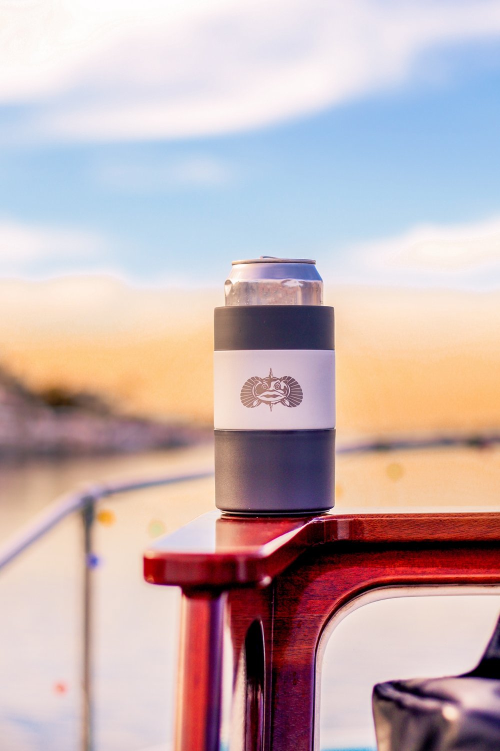 Toadfish NonTipping 12 oz Can Cooler Academy