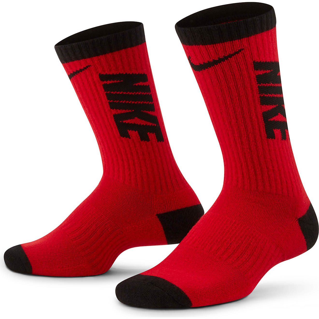 Nike Kids' Everyday Cushioned Crew Socks 3 Pack                                                                                  - view number 1