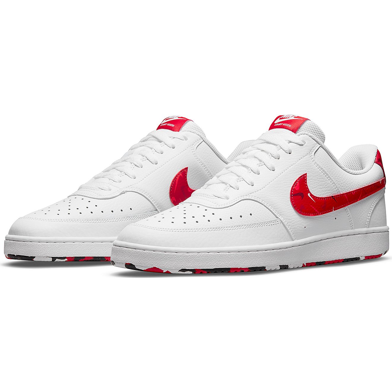 Nike Men's Court Vision Low Swooshfetti Shoes                                                                                    - view number 2