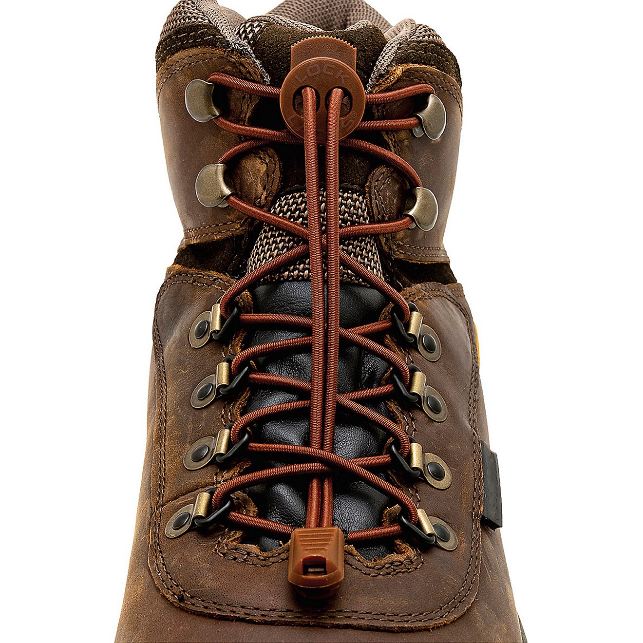 Lock Laces Heavy Duty Boot Elastic No-Tie Shoelaces                                                                              - view number 2