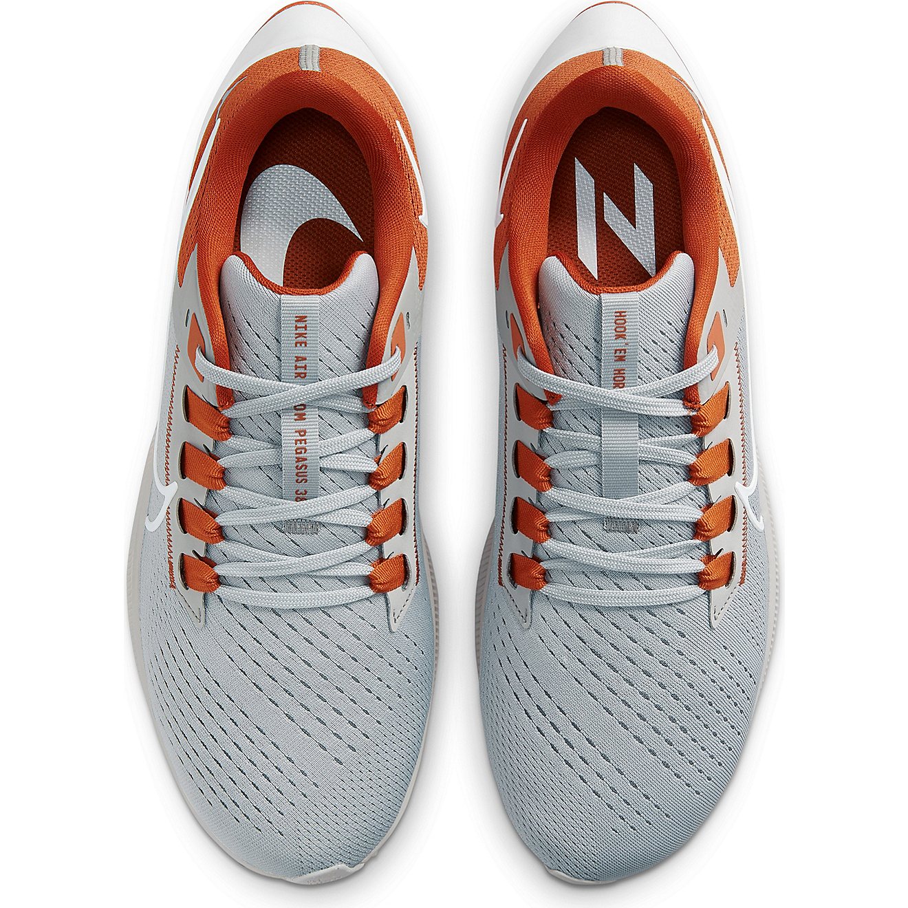 Nike Men's University of Texas Air Zoom Pegasus 38 Running Shoes                                                                 - view number 5