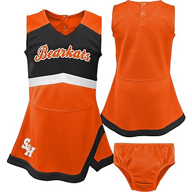 Outerstuff Girls' Sam Houston State University Cheer Captain Jumper Dress