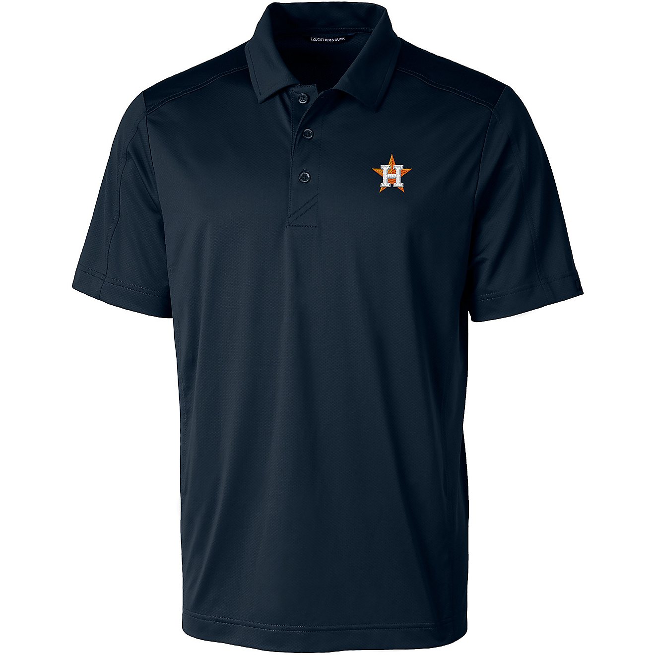 Cutter & Buck Men's Houston Astros Prospect Big Polo Shirt                                                                       - view number 1