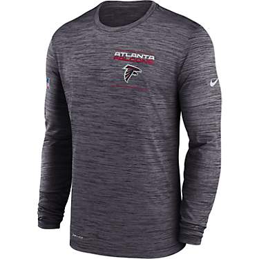 Nike Men's Atlanta Falcons Velocity Sideline Long Sleeve Shirt                                                                  