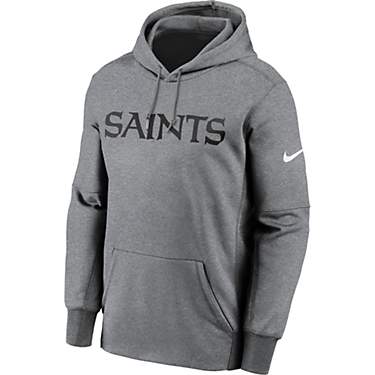 Nike Men's New Orleans Saints Wordmark Therma Hoodie                                                                            