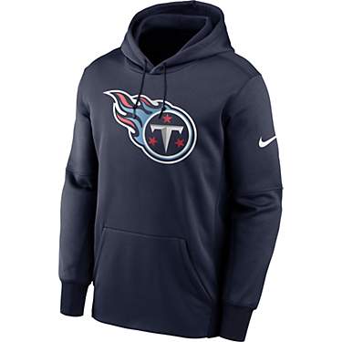 Nike Men's Tennessee Titans Logo Therma Hoodie                                                                                  