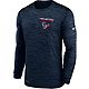 Nike Men's Houston Texans Velocity Sideline Long Sleeve Shirt                                                                    - view number 1 image