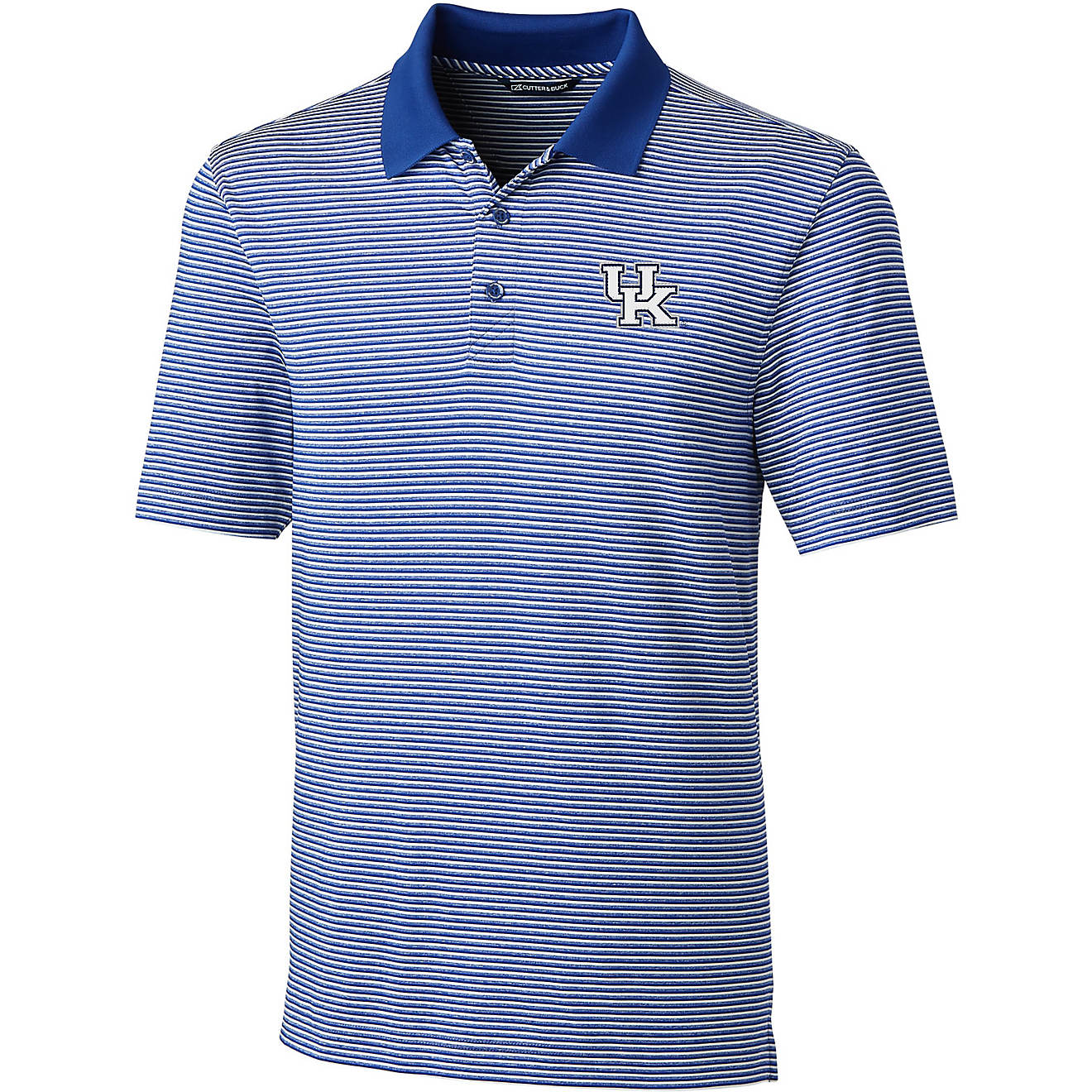 Cutter & Buck Men's University of Kentucky Forge Tonal Stripe Polo                                                               - view number 1