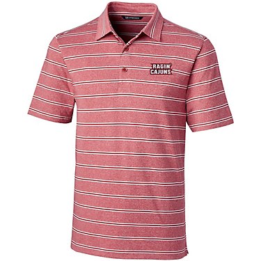 Cutter & Buck Men's University of Louisiana-Lafayette Forge Heather Stripe Polo
