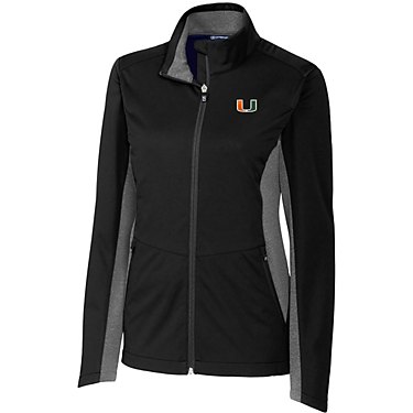 Cutter & Buck Women's University of Miami Navigate Softshell Jacket
