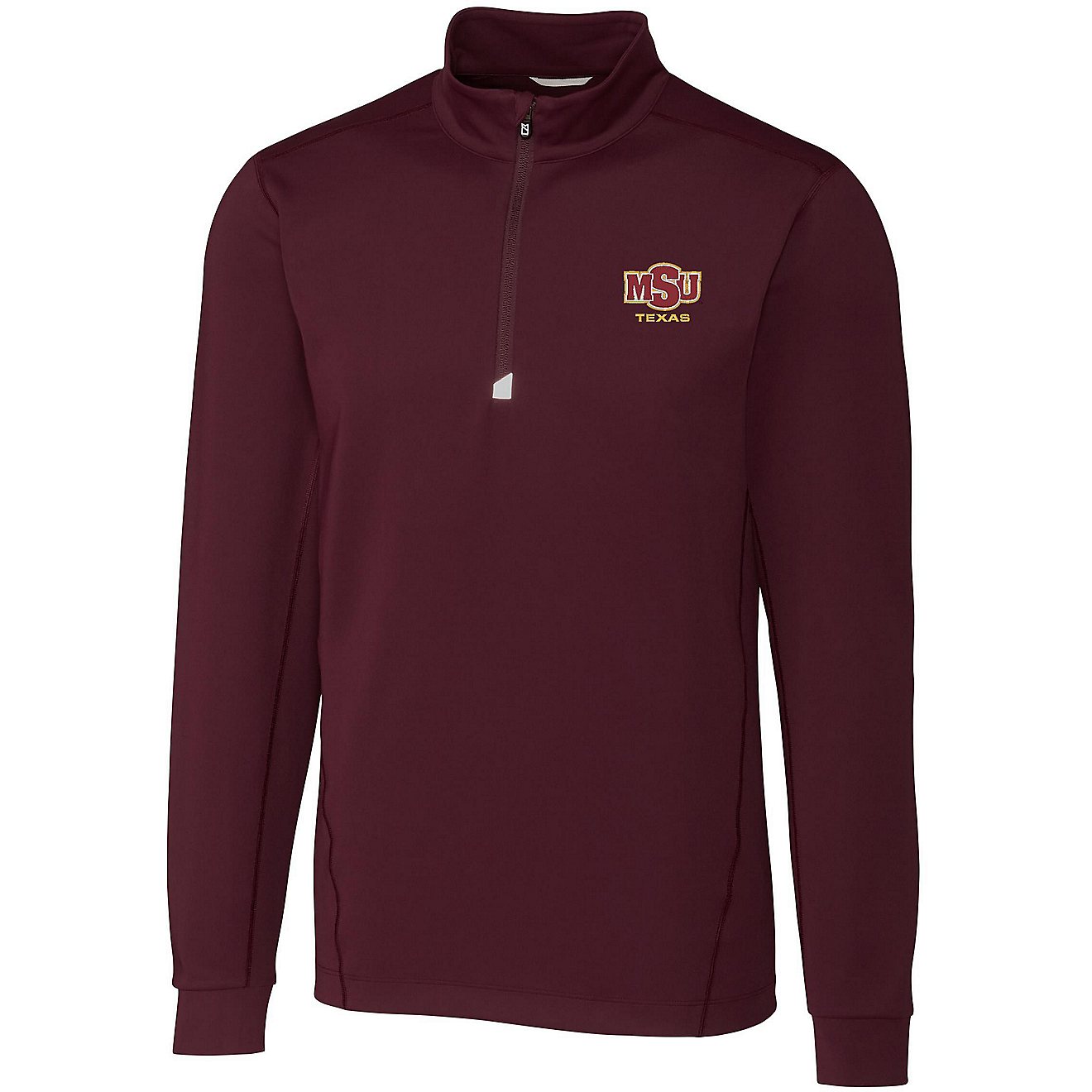 Cutter & Buck Men's Midwestern State University Traverse Pullover Top                                                            - view number 1