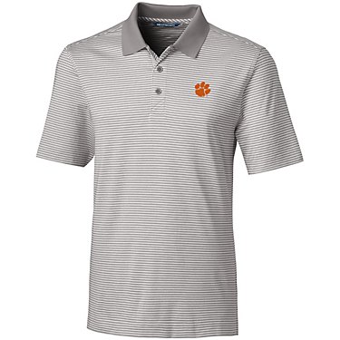 Cutter & Buck Men's Clemson University Forge Tonal Stripe Polo
