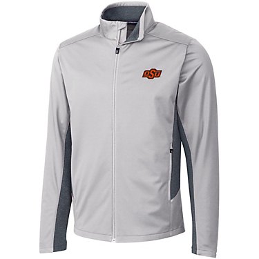 Cutter & Buck Men's Oklahoma State University Navigate Softshell Jacket