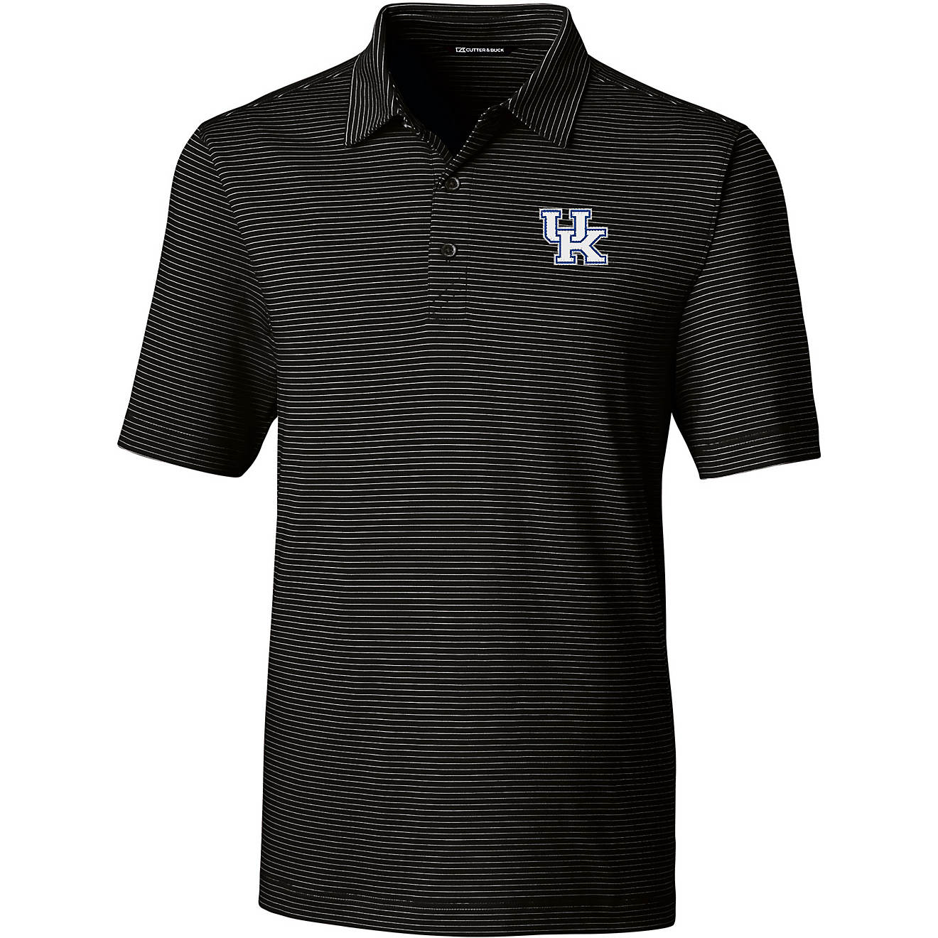 Cutter & Buck Men's University of Kentucky Forge Pencil Stripe Polo                                                              - view number 1