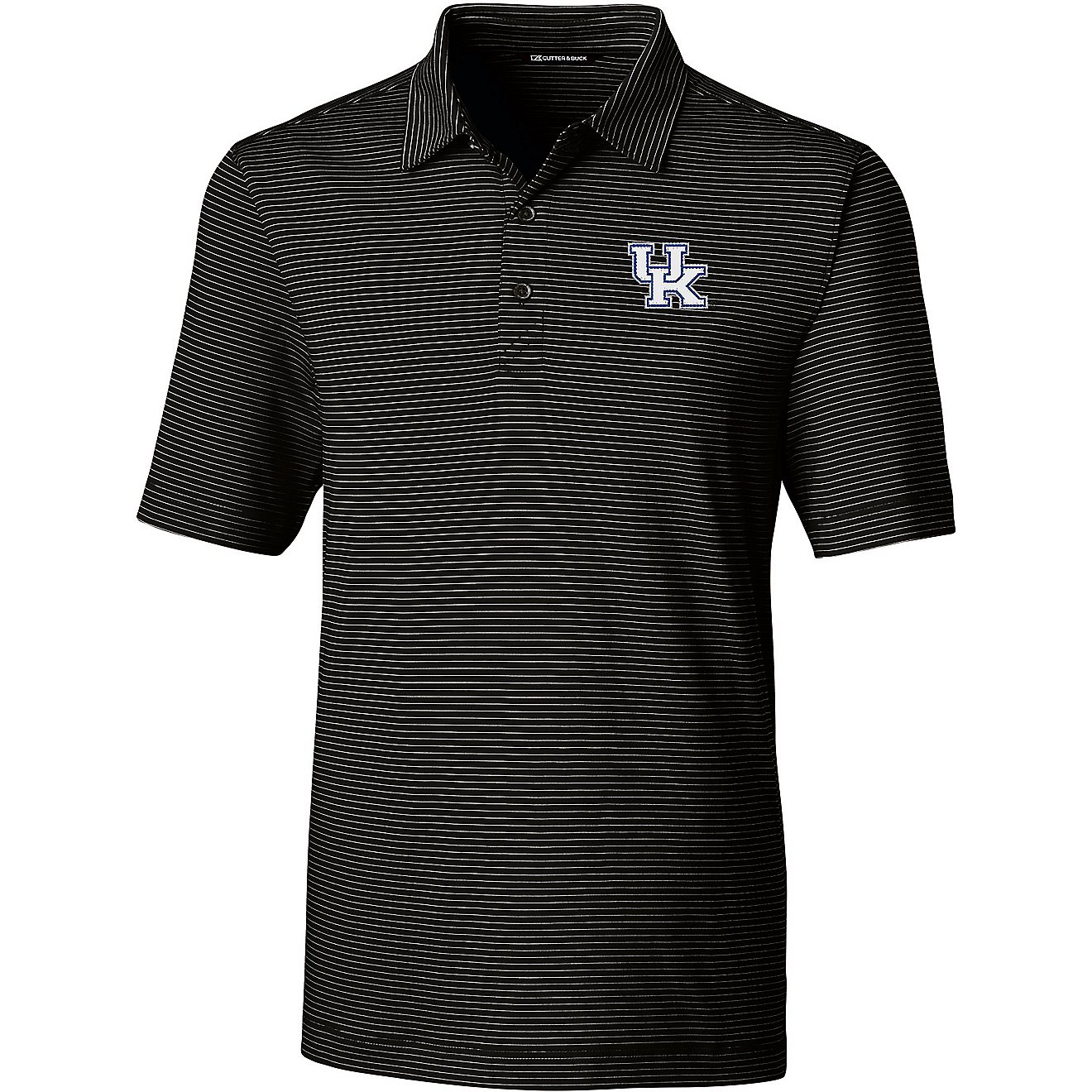 Cutter & Buck Men's University of Kentucky Forge Pencil Stripe Polo                                                              - view number 1