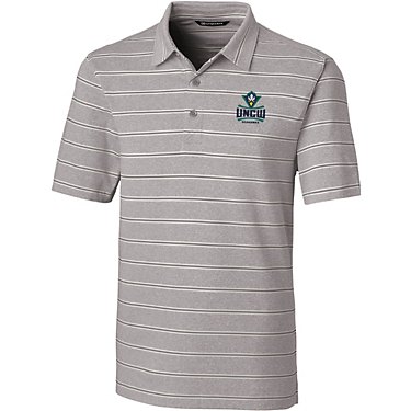 Cutter & Buck Men's University of North Carolina Wilmington Forge Heather Stripe Polo
