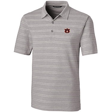 Cutter & Buck Men's Auburn University Forge Heather Stripe Polo