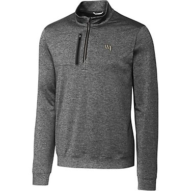 Cutter & Buck Men's Wake Forest University Stealth Half Zip
