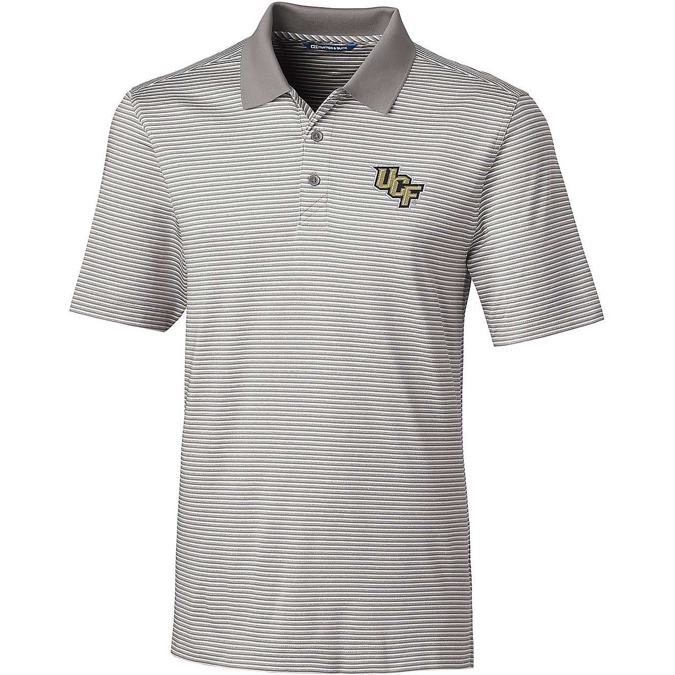Cutter & Buck Men's University of Central Florida Forge Tonal Stripe Polo                                                        - view number 1