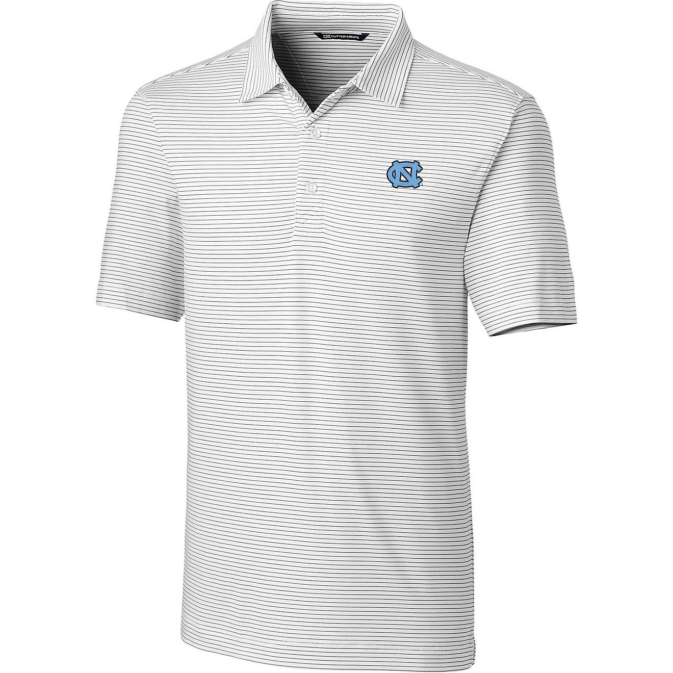Cutter & Buck Men's University of North Carolina Forge Pencil Stripe Polo                                                        - view number 1