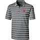 Cutter & Buck Men's North Carolina State University Forge Heather Stripe Polo                                                    - view number 1 image