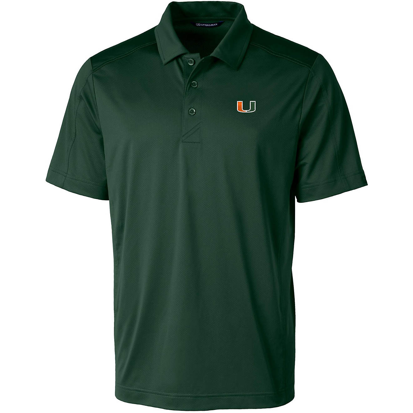 Cutter & Buck Men's University of Miami Prospect Polo                                                                            - view number 1
