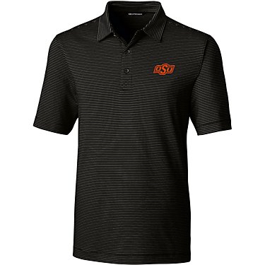 Cutter & Buck Men's Oklahoma State University Forge Pencil Stripe Polo