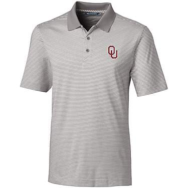 Cutter & Buck Men's University of Oklahoma Forge Tonal Stripe Polo Shirt                                                        