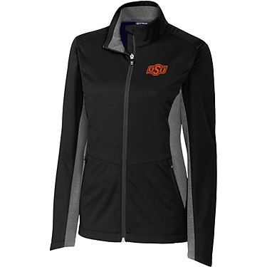 Cutter & Buck Women's Oklahoma State University Navigate Softshell Jacket