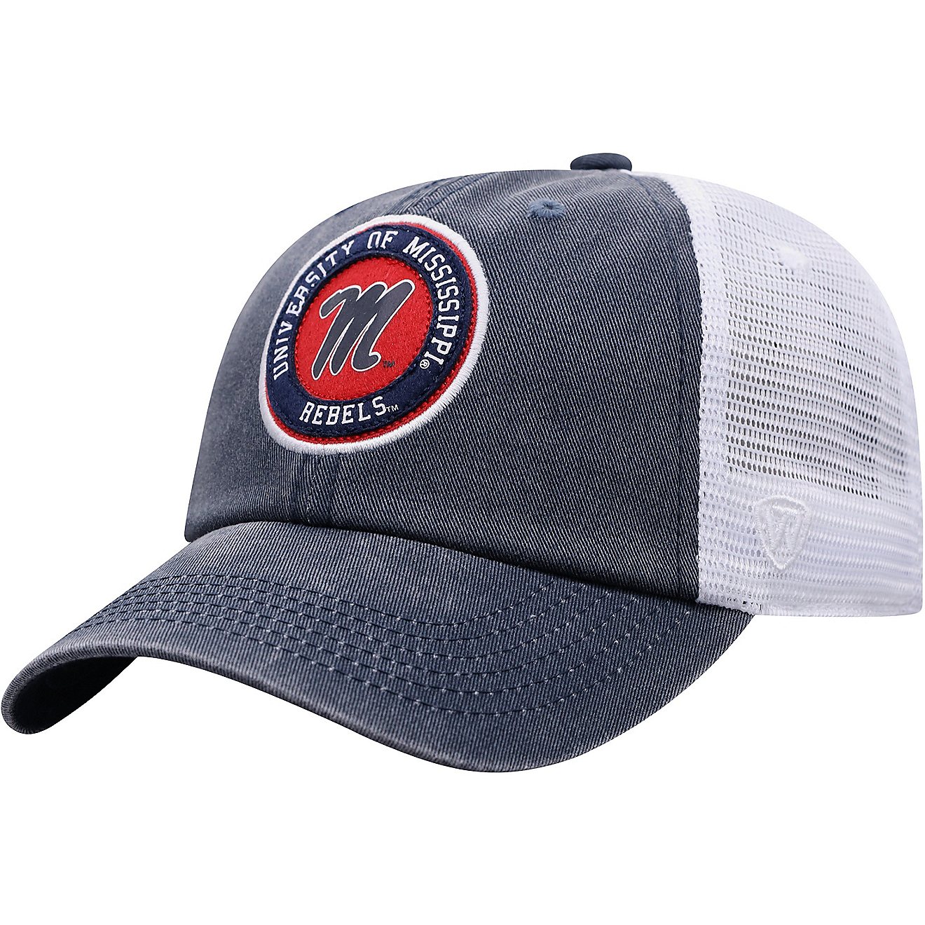 Top of the World Adults' University of Mississippi Jack Adjustable Cap                                                           - view number 1