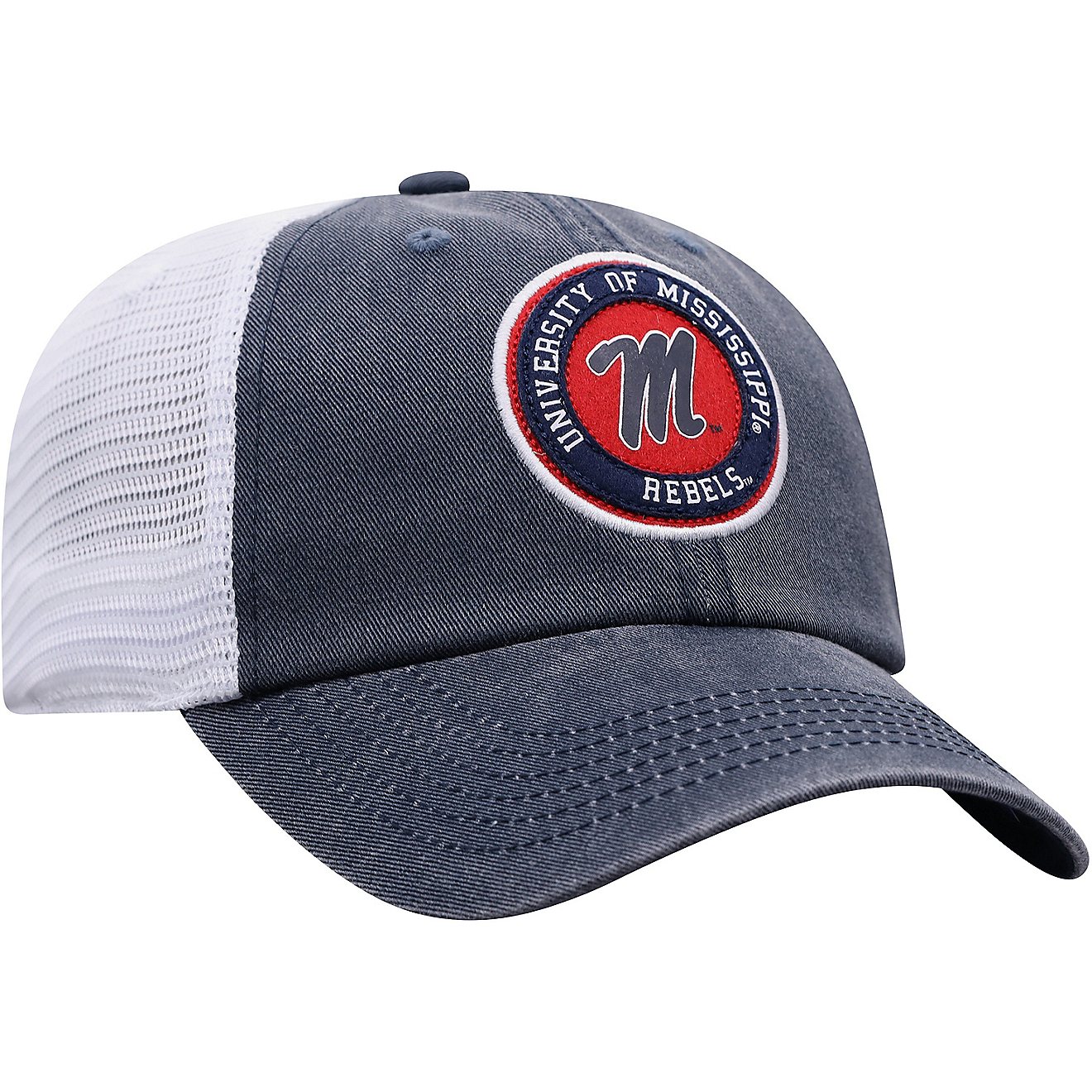 Top of the World Adults' University of Mississippi Jack Adjustable Cap                                                           - view number 4