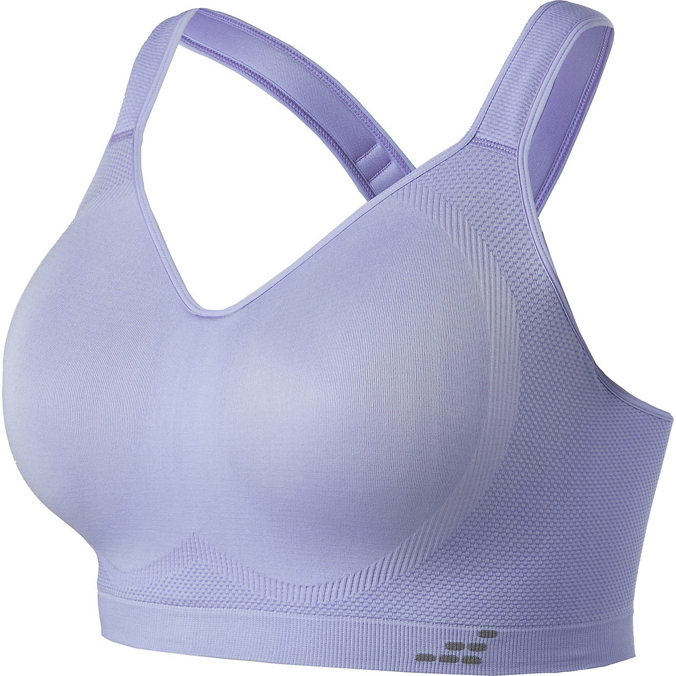 BCG Women's Mid Impact Racer Plus Size Sports Bra                                                                                - view number 1