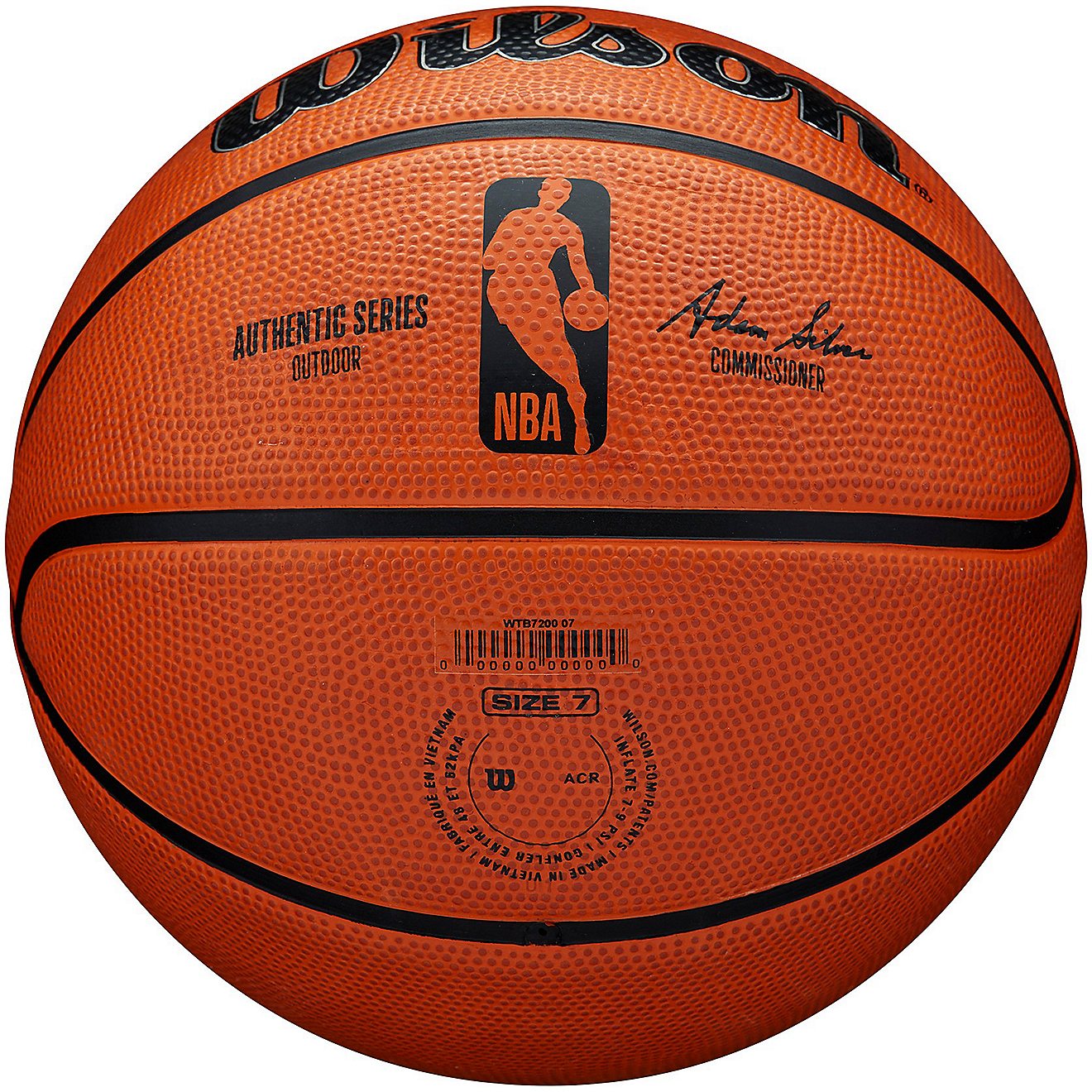 Wilson Authentic Series NBA Outdoor Basketball                                                                                   - view number 6