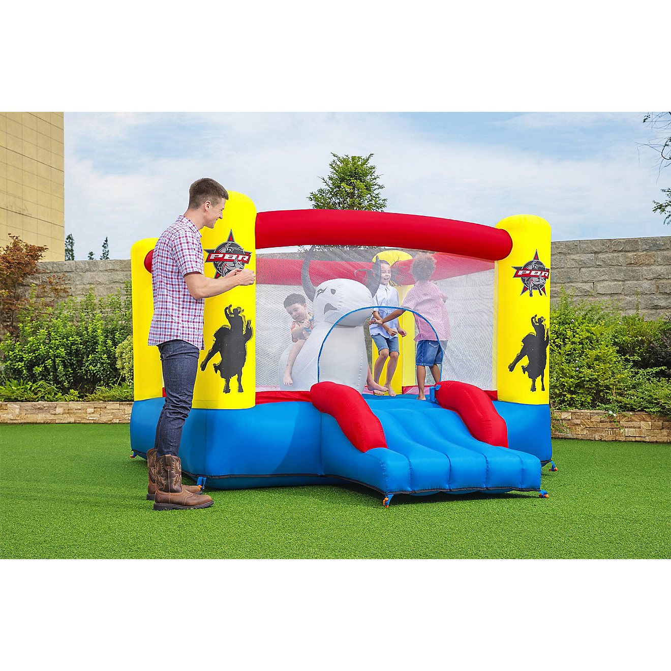 Bestway Professional Bull Riders Brave The Bull Bounce House                                                                     - view number 3