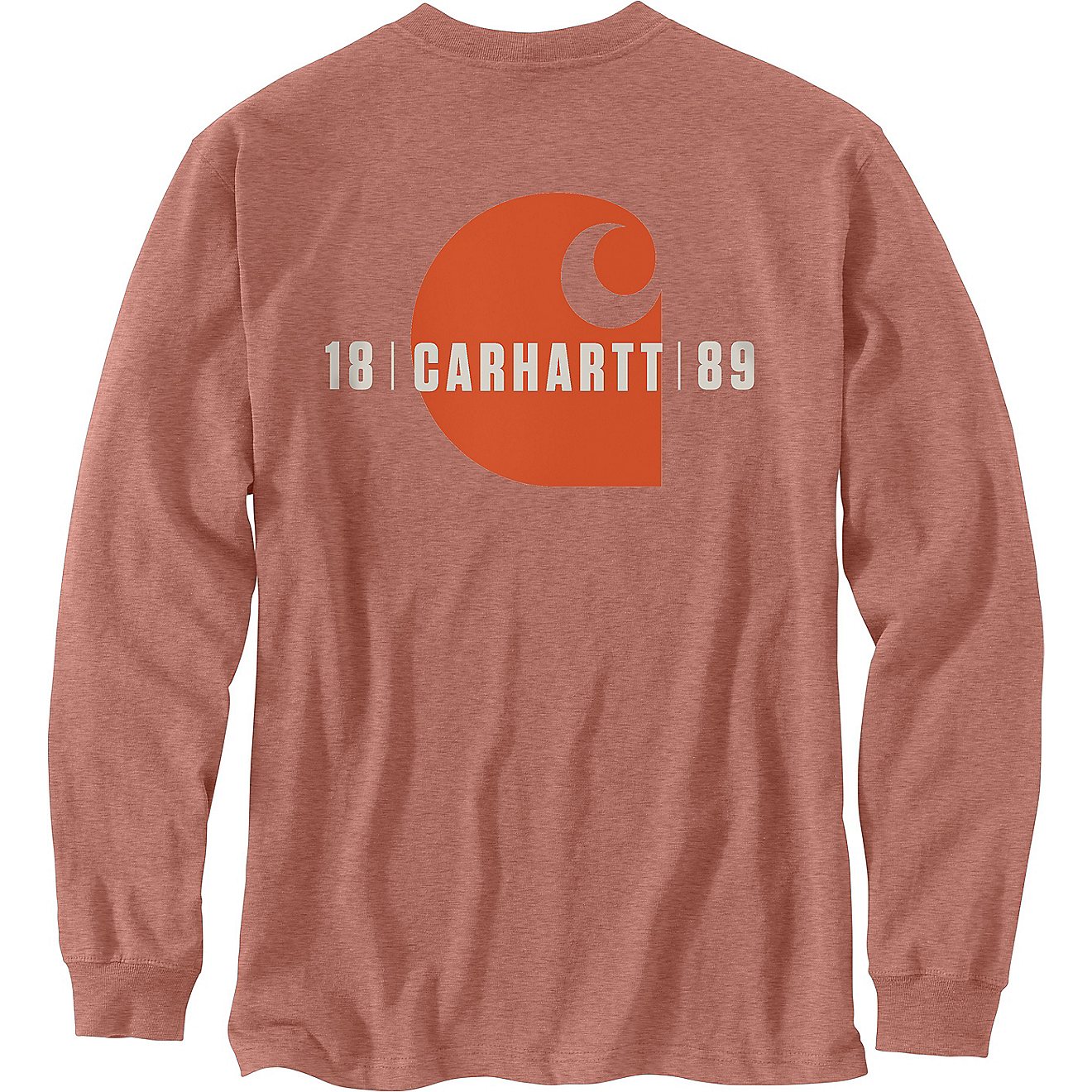 Carhartt Men's Back Graphic Long Sleeve Work T-shirt                                                                             - view number 2