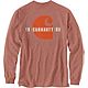 Carhartt Men's Back Graphic Long Sleeve Work T-shirt                                                                             - view number 2 image