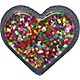 Crocs Glitter Heart Jibbitz Charms                                                                                               - view number 2 image
