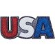 Crocs Jibbitz Glitter USA Charm - view number 2 image