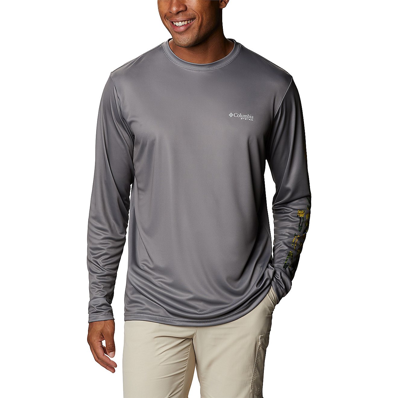 Columbia Sportswear Men's Terminal Tackle PFG Sleeve Long Sleeve Shirt                                                           - view number 1