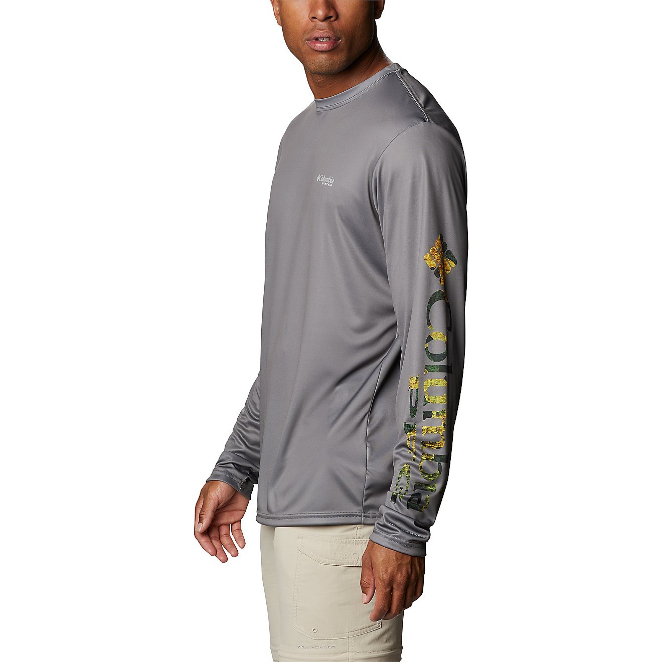 Columbia Sportswear Men's Terminal Tackle PFG Sleeve Long Sleeve Shirt                                                           - view number 3